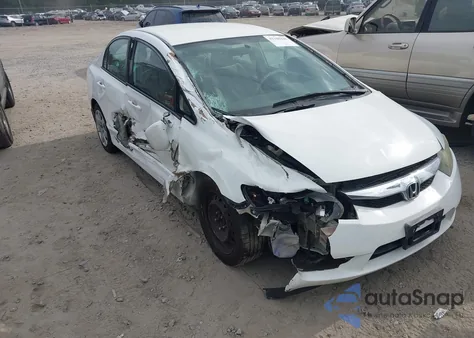 2010 Honda Civic Lx z USA, uszkodzony, nr VIN 2HGFA1F55AH551197